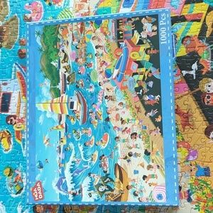 Beach puzzle 1000  pieces